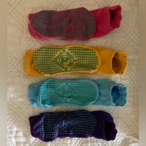 Colorful Non-Slip Yoga Socks Set